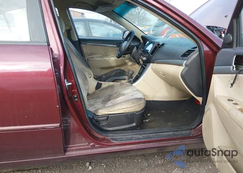 2010 Hyundai Sonata Gls z USA, uszkodzony, nr VIN 5NPET4AC2AH638218